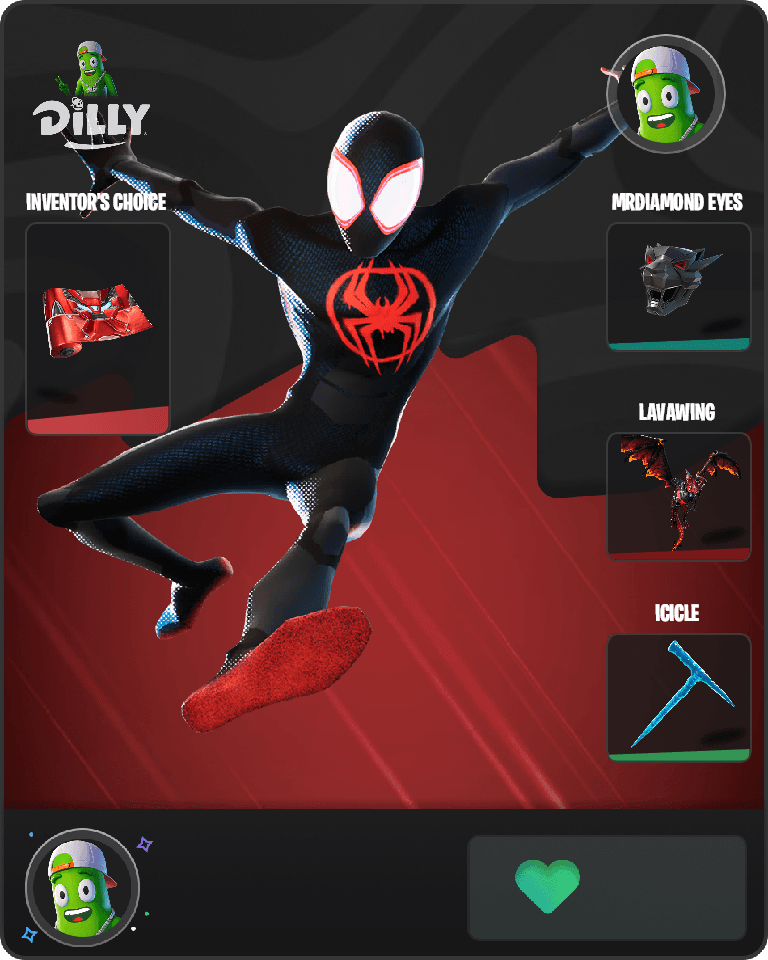 Spider-Man (Miles Morales) Fortnite combo