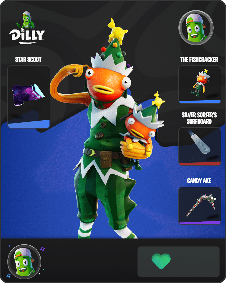 Fa-La-La-La-Fishstick Fortnite combo