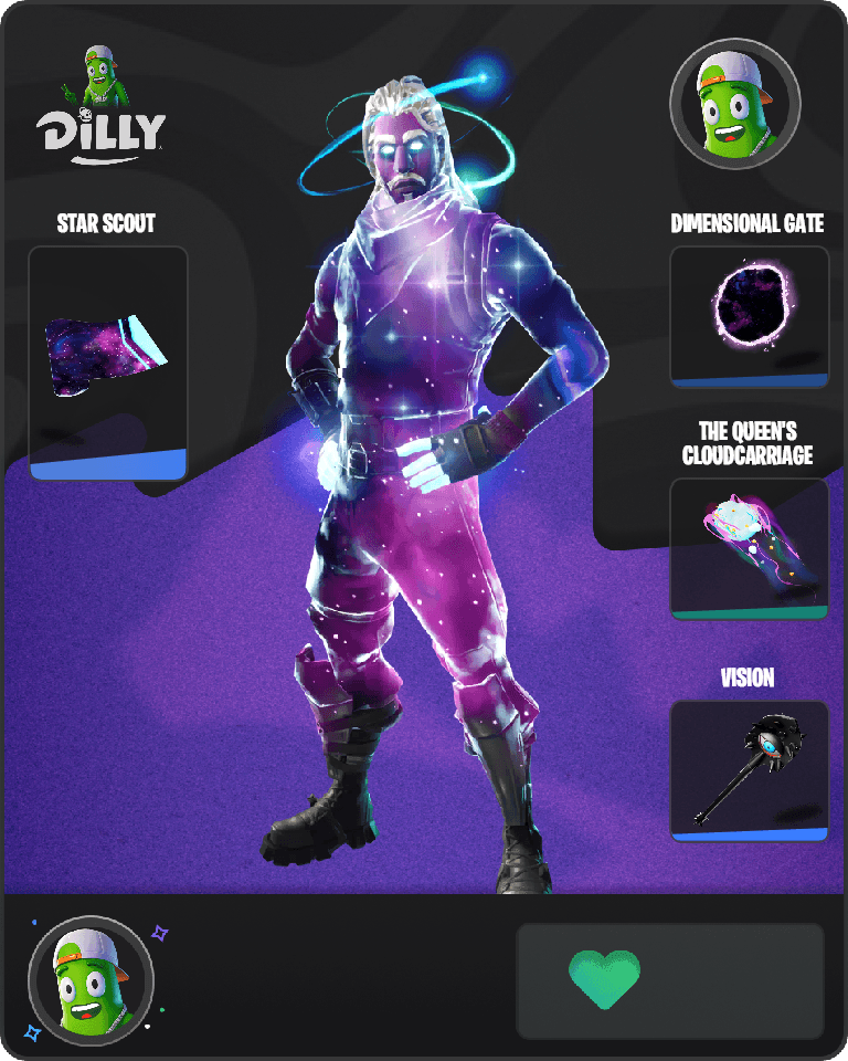 Galaxy Fortnite combo
