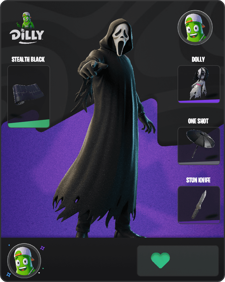 Ghostface Fortnite combo