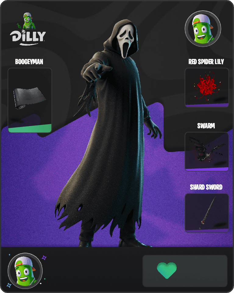 Ghostface Fortnite combo