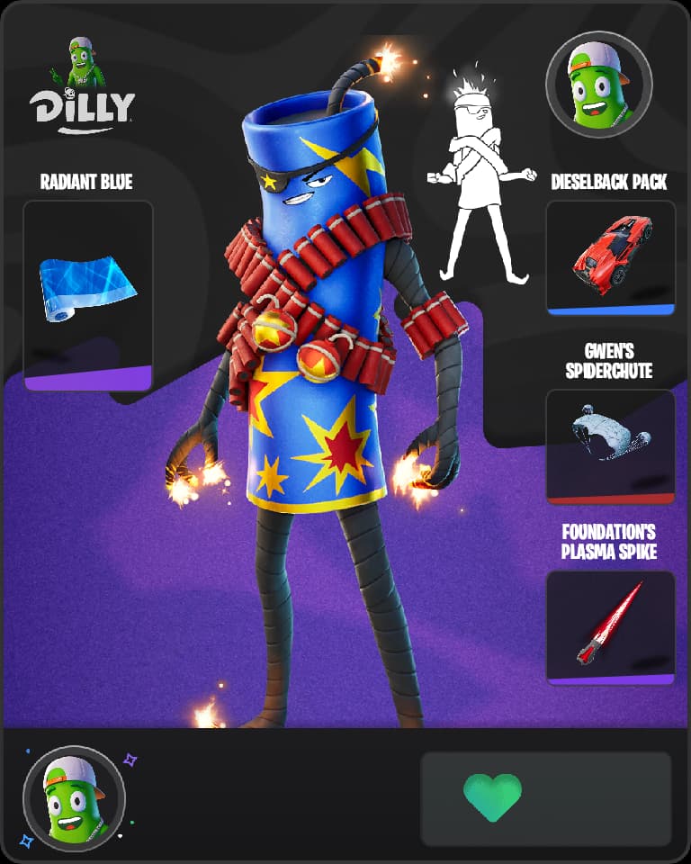 Nitrojerry Fortnite skin combo