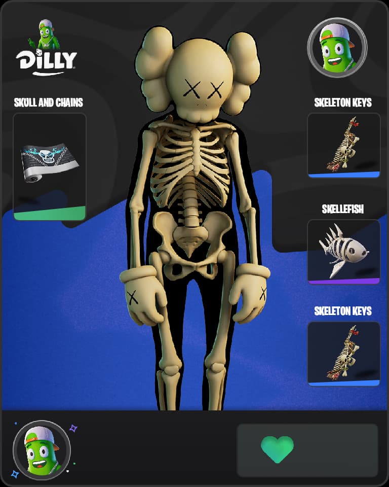 KAWS Skeleton combo by Bashy_da_kid16