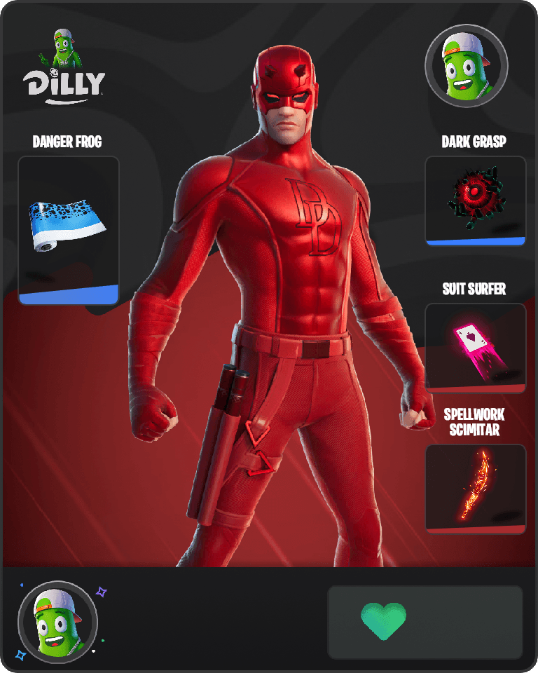 Daredevil Fortnite combo