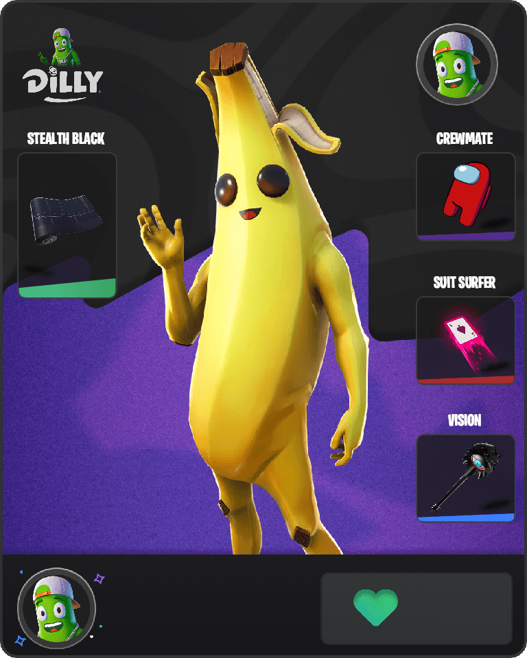 Peely Fortnite combo