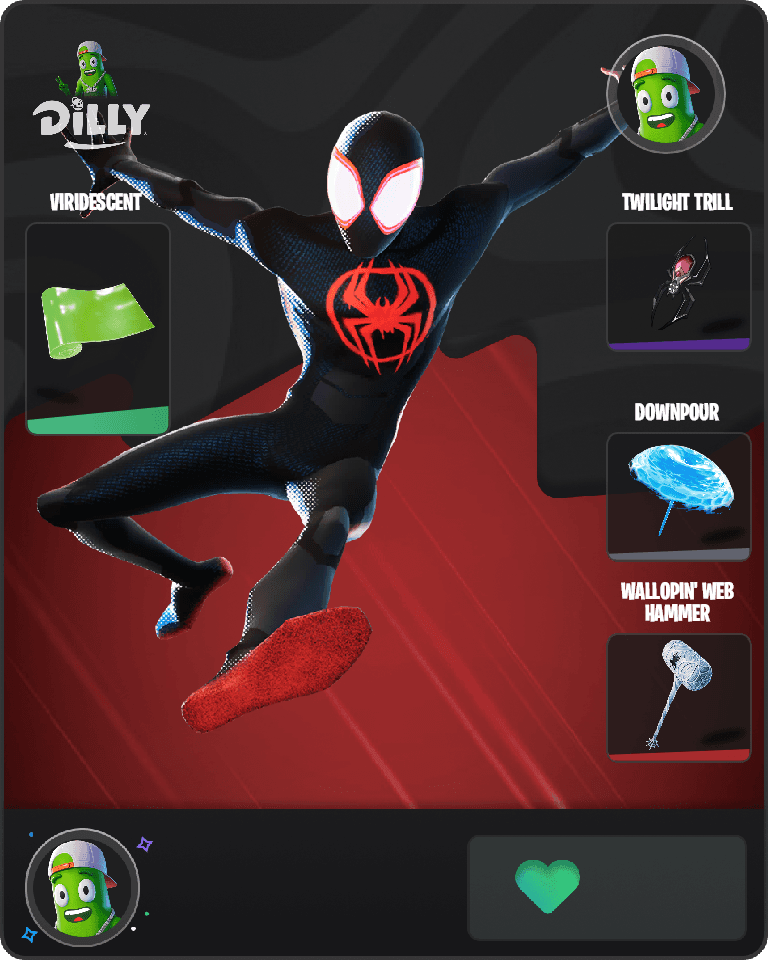 Spider-Man (Miles Morales) Fortnite combo