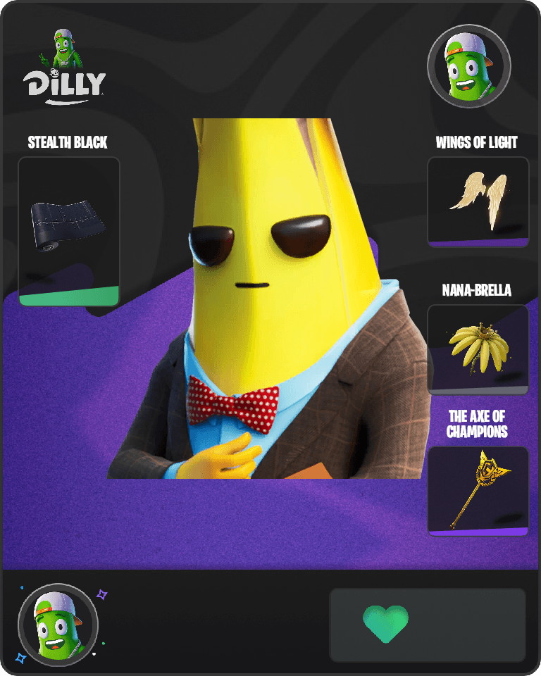 Agent Peely Fortnite combo