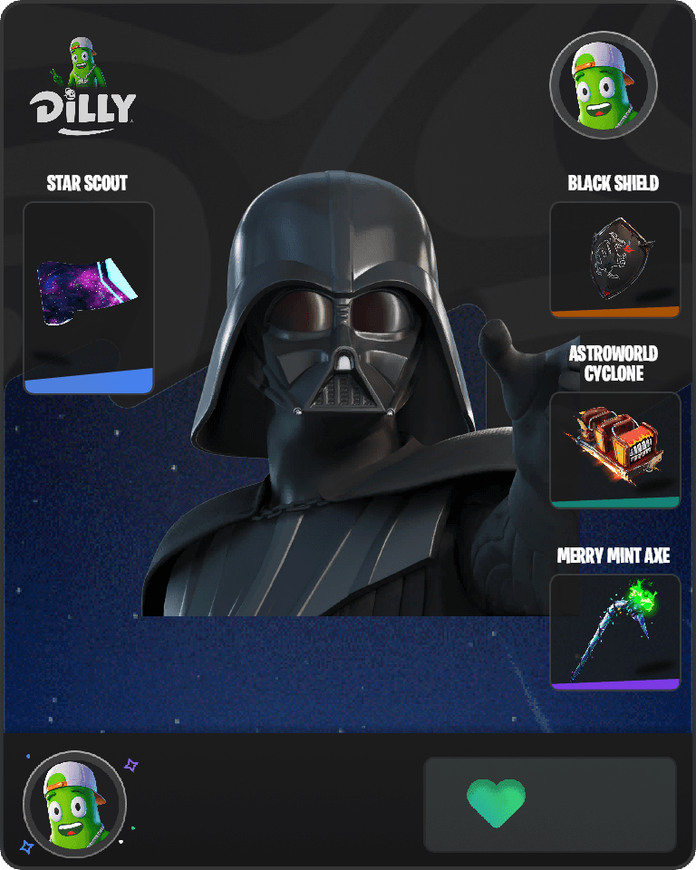 Darth Vader Fortnite combo