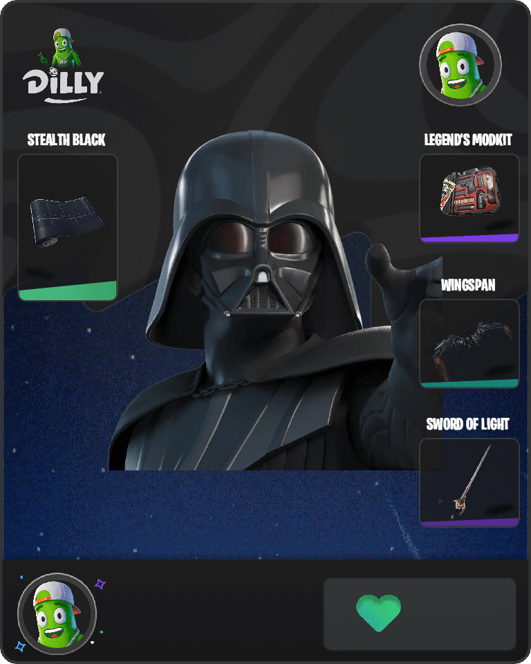 Darth Vader Fortnite combo