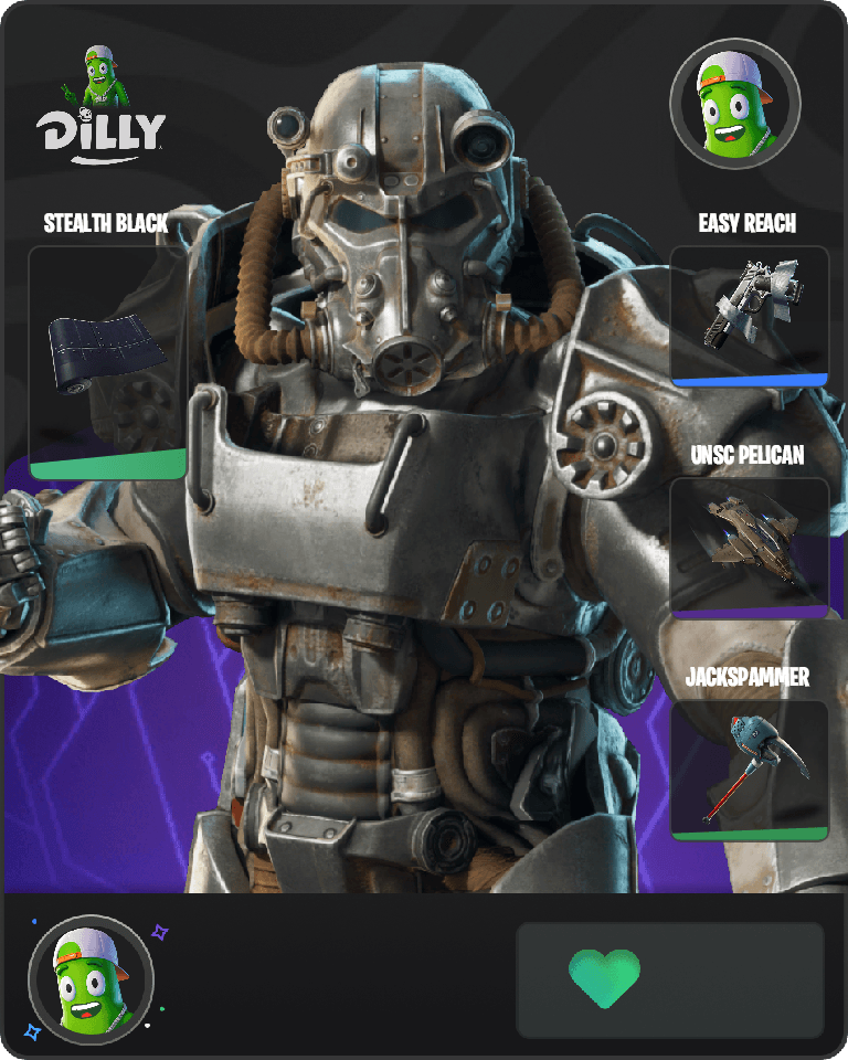T-60 Power Armor Fortnite combo