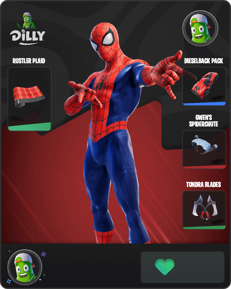 Spider-Man Fortnite combo