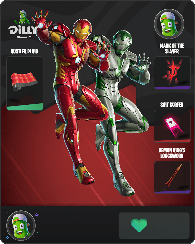 Iron Man Fortnite combo