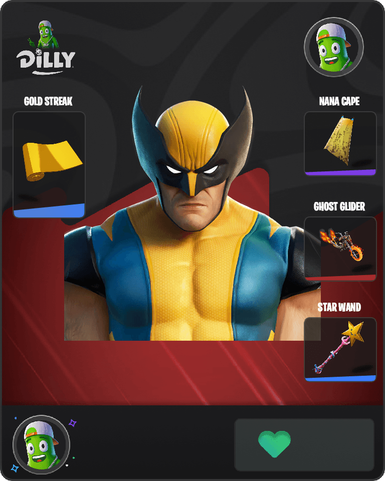 Wolverine Fortnite combo