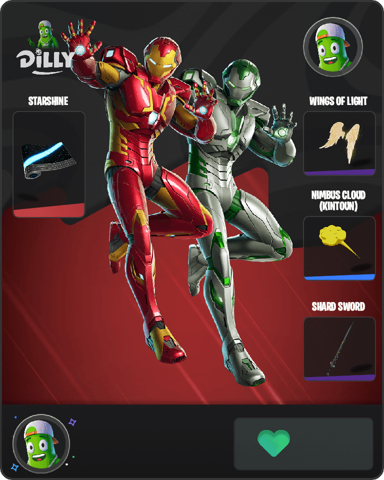 Iron Man Fortnite combo