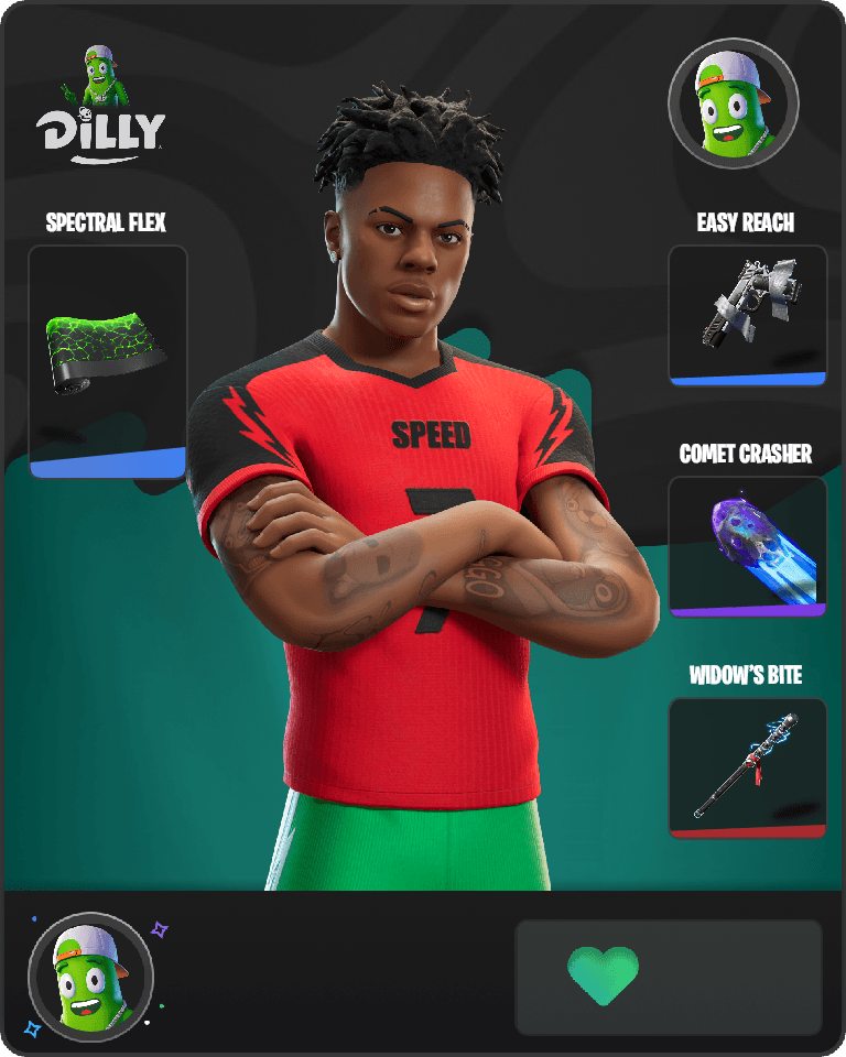 IShowSpeed Fortnite combo