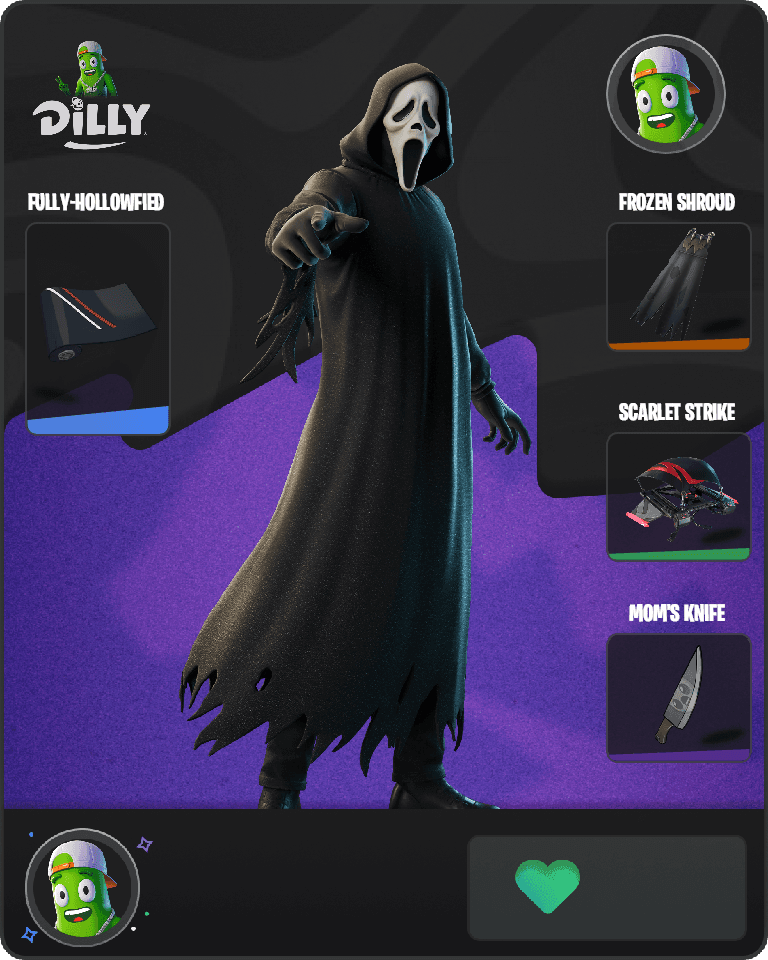 Ghostface Fortnite combo