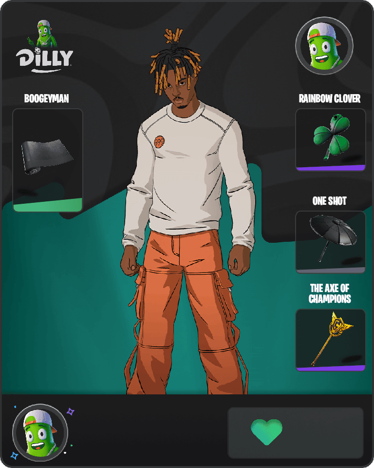 Slayer Juice WRLD Fortnite combo