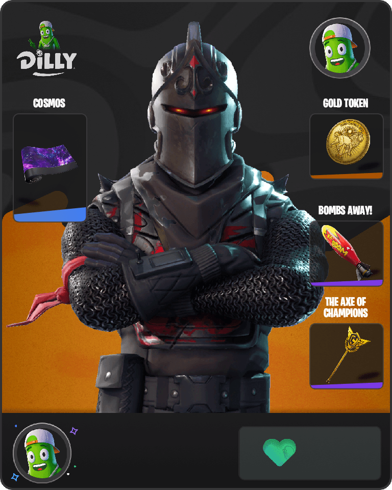 Black Knight Fortnite combo