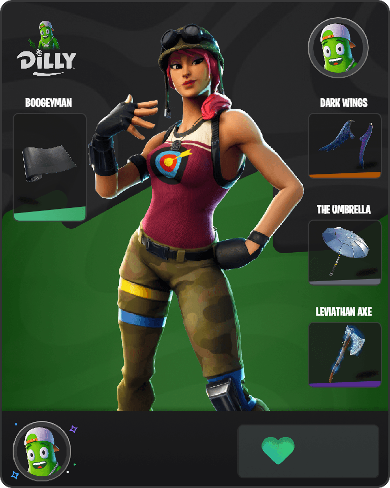 Bullseye Fortnite combo