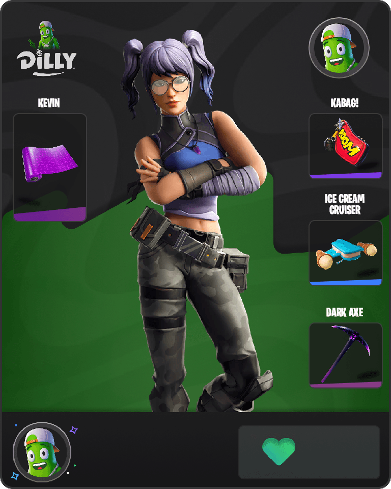 Crystal Fortnite combo