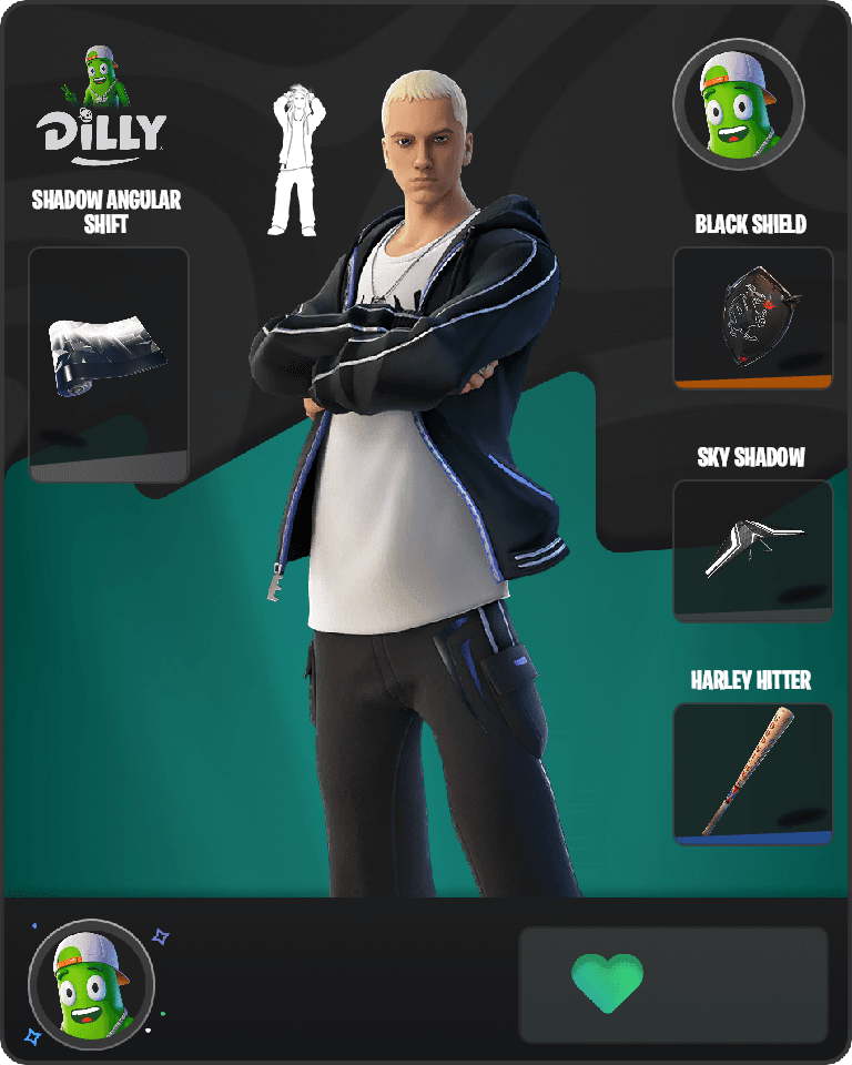 Slim Shady Fortnite combo