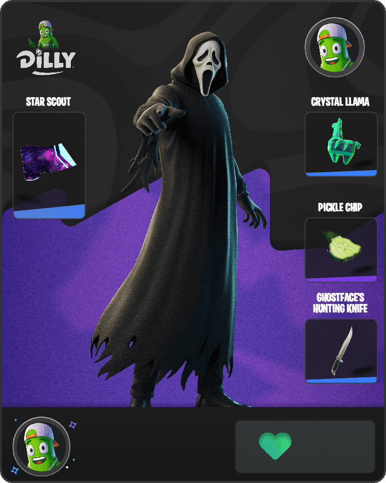 Ghostface Fortnite combo
