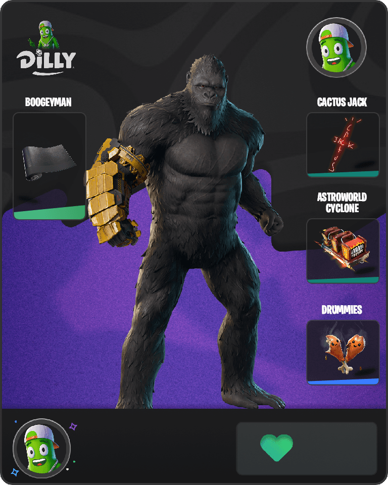 Kong Fortnite combo