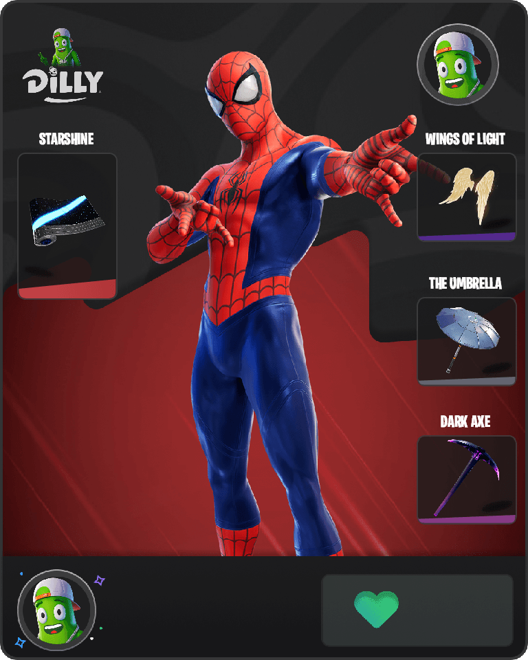 Spider-Man Fortnite combo