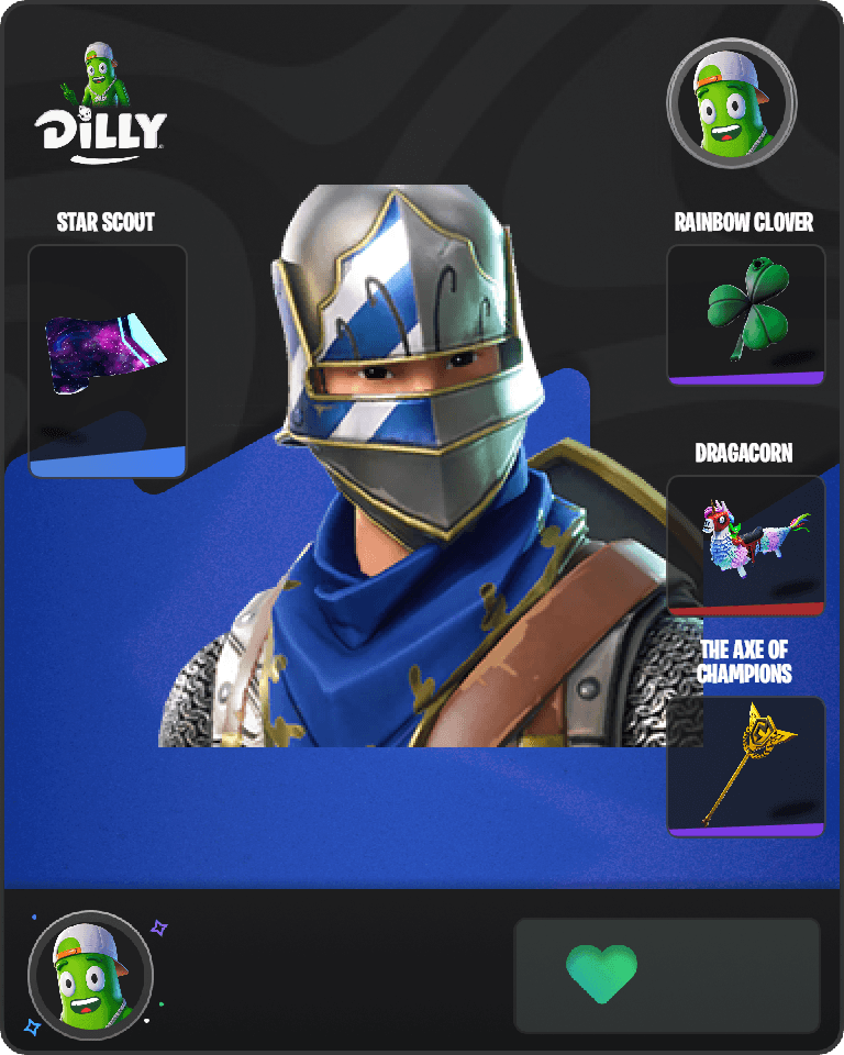 Blue Squire Fortnite combo