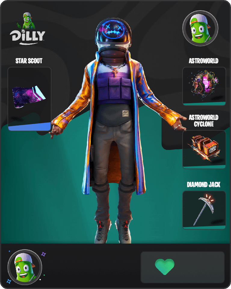 Astro Jack Fortnite combo
