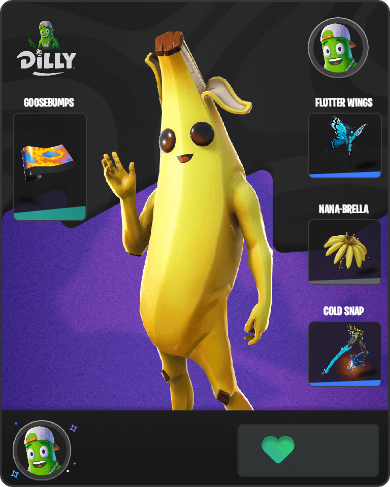 Peely Fortnite combo