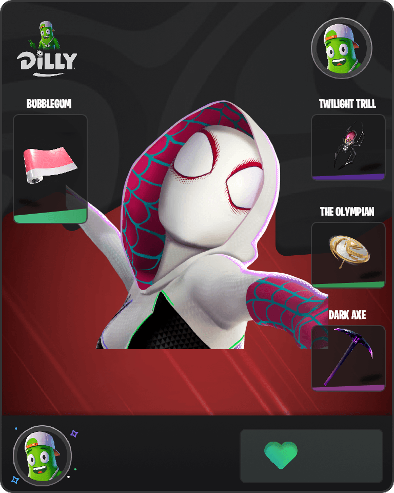 Spider-Gwen Fortnite combo