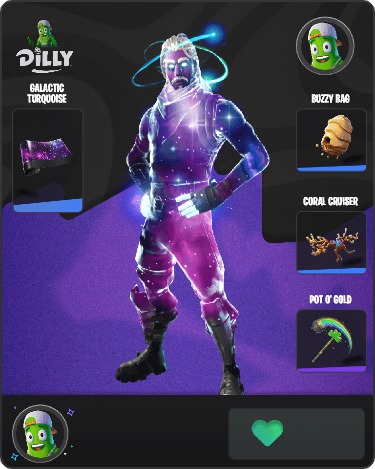 Galaxy Fortnite combo