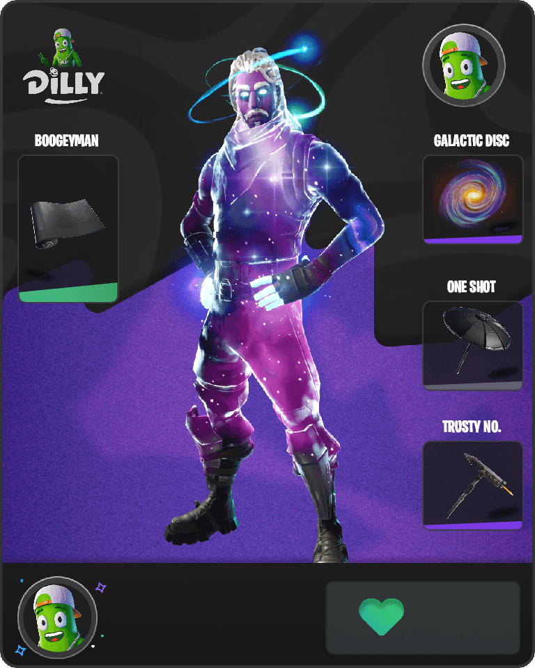 Galaxy Fortnite combo