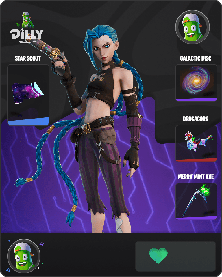 Arcane Jinx Fortnite combo