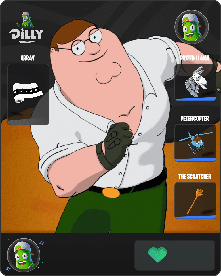 Peter Griffin Fortnite combo
