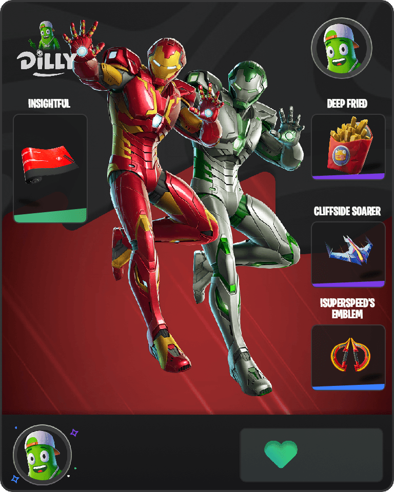 Iron Man Fortnite combo
