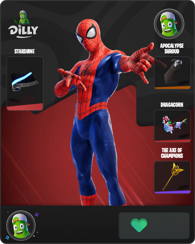 Spider-Man Fortnite combo