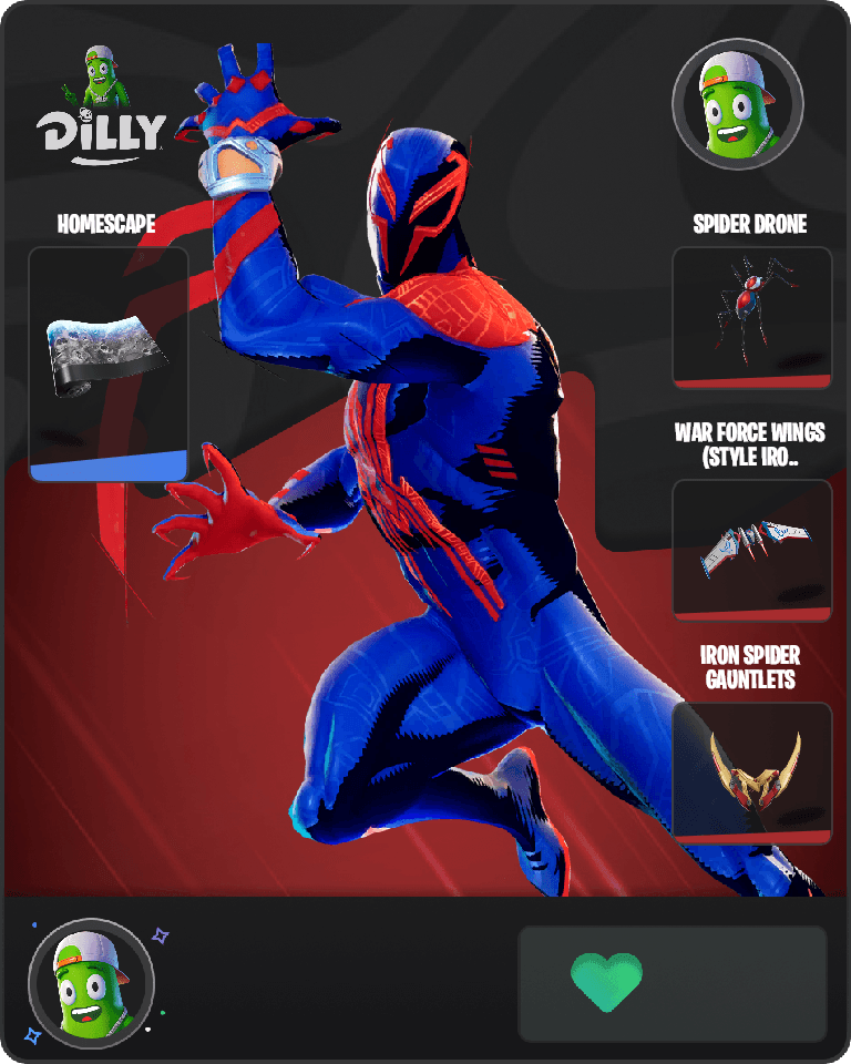 Spider-Man 2099 Fortnite combo