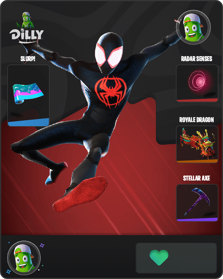 Spider-Man (Miles Morales) Fortnite combo