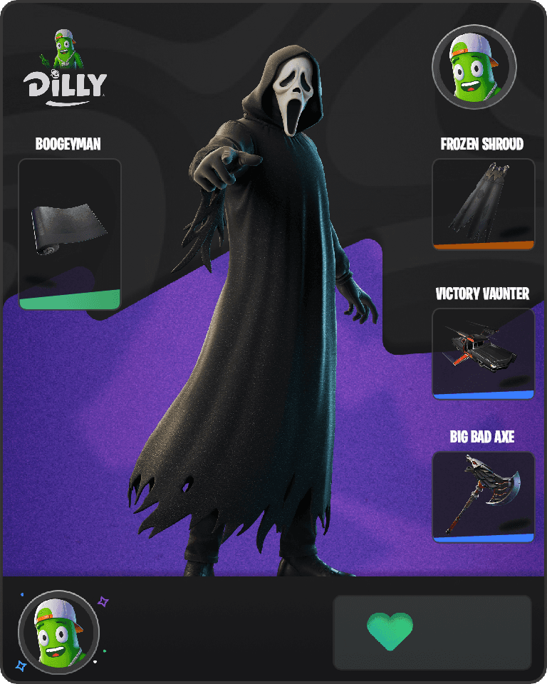 Ghostface Fortnite combo