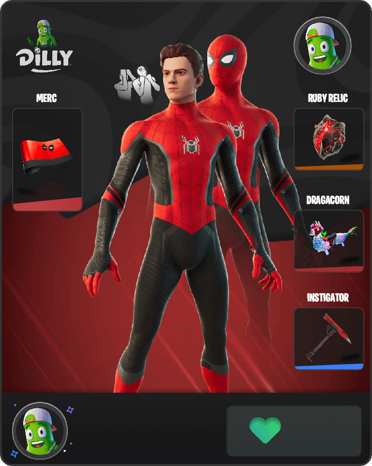 Spider-Man (No Way Home) Fortnite combo
