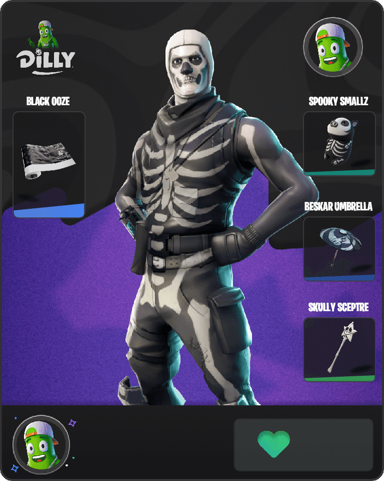 Skull Trooper Fortnite combo