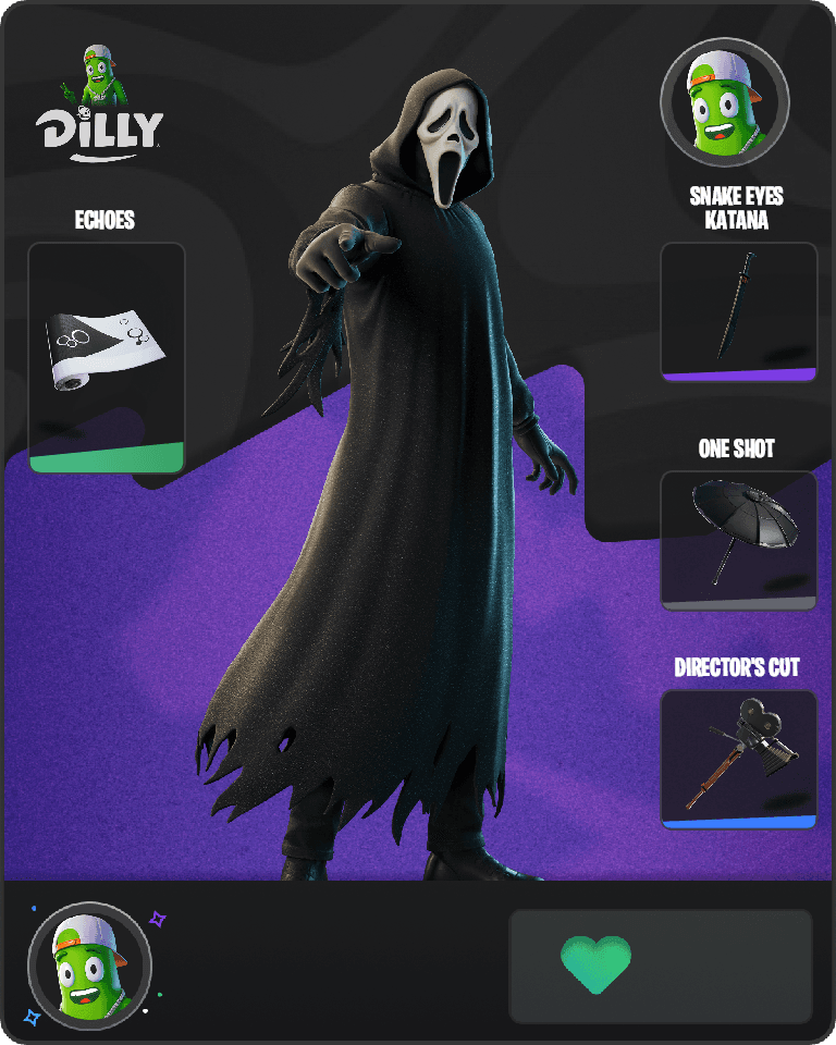 Ghostface Fortnite combo