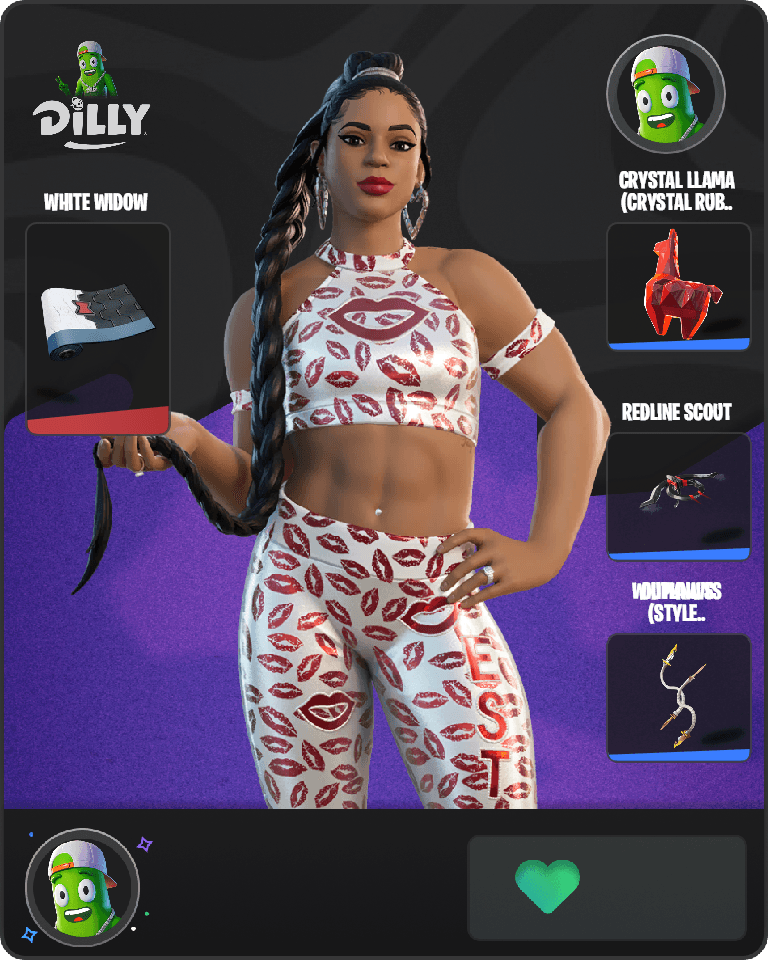 Bianca Belair Fortnite combo