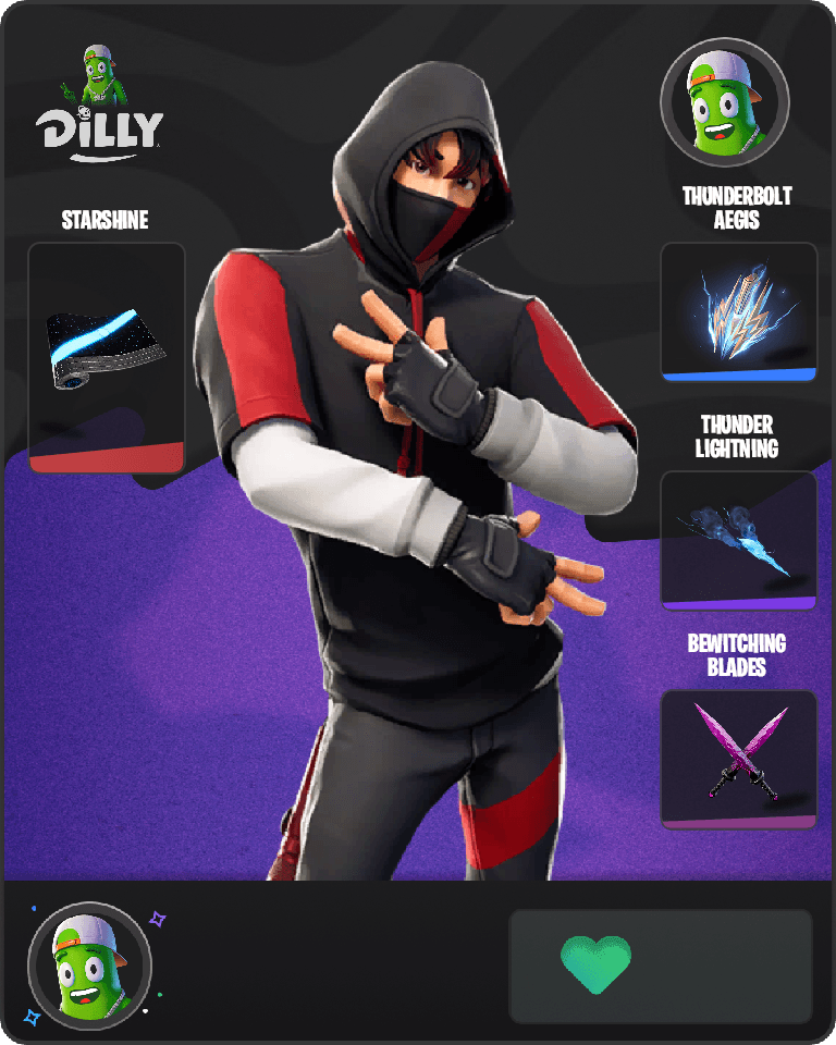 IKONIK Fortnite combo