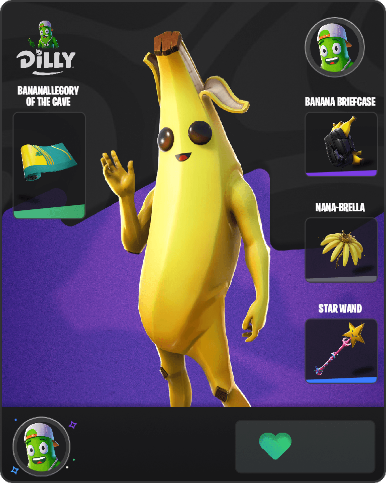 Peely Fortnite combo