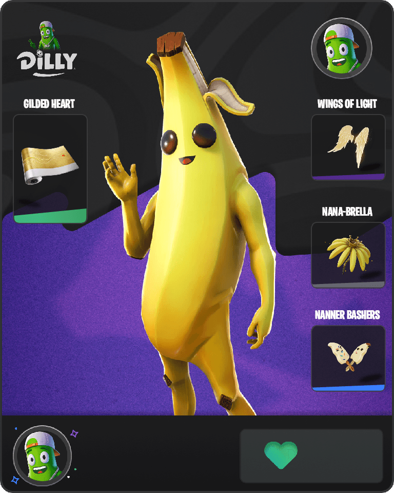 Peely Fortnite combo
