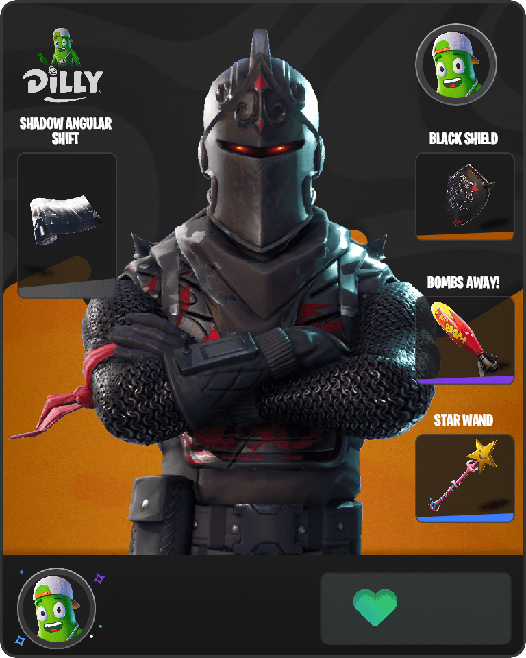Black Knight Fortnite combo