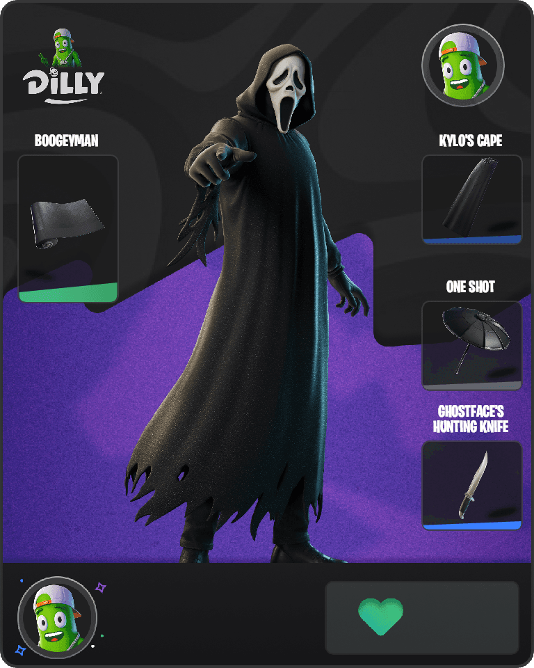 Ghostface Fortnite combo